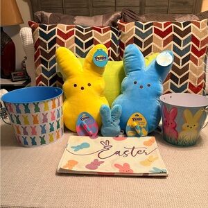 8 Piece Peeps Plush Bunny Bundle